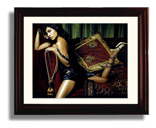 Sin City - Rosario Dawson - Gail - Velvet Couch movie wall art 8x10 Beveled Frame