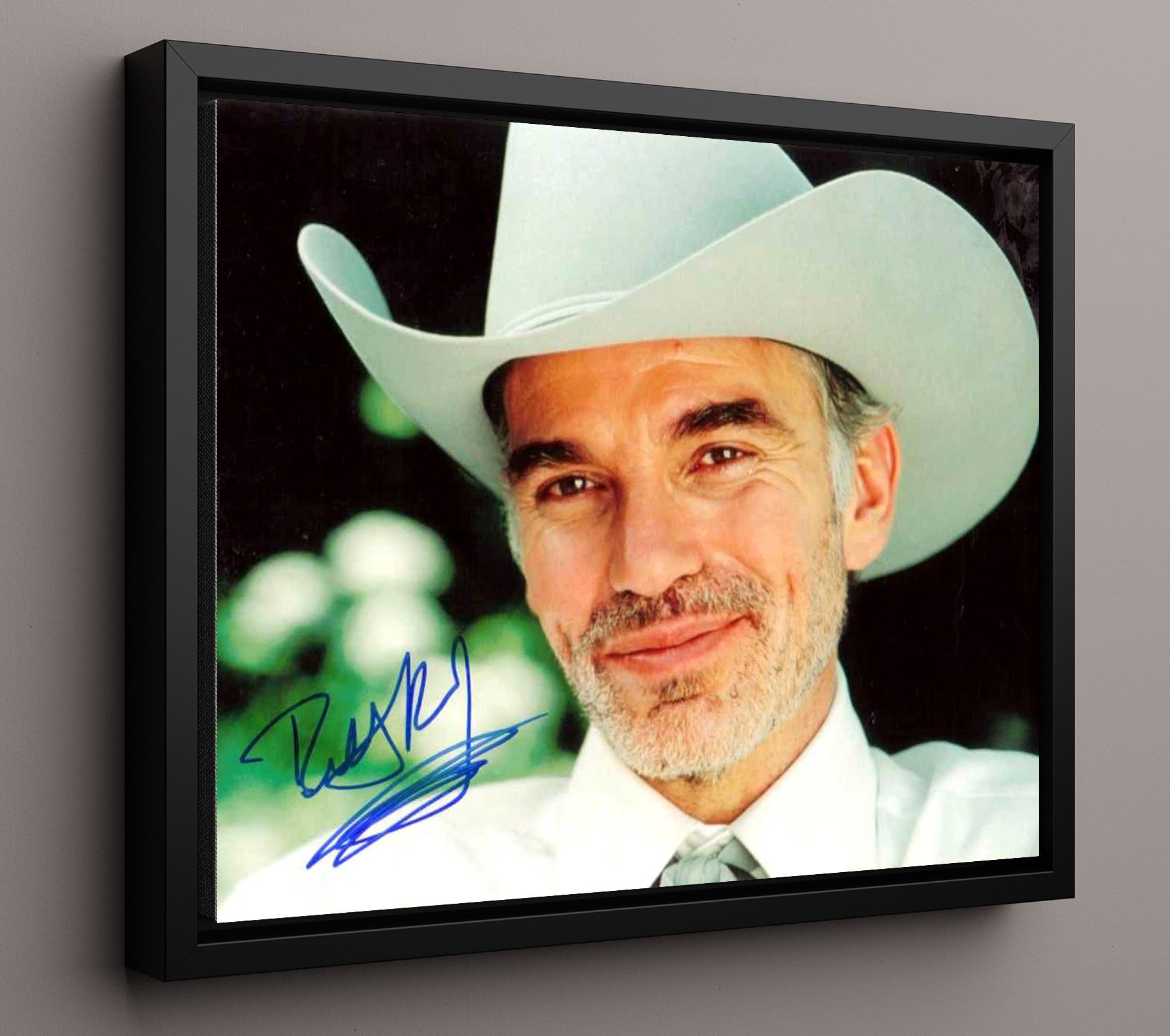 Sling Blade - Billy Bob Thornton - Karl Childers - Quiet intense gaze movie wall art 16x20 Framed Canvas