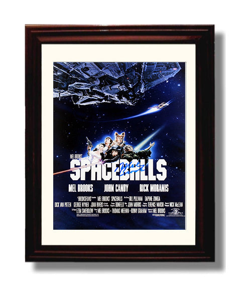 Spaceballs - Mel Brooks Yogurt Galactic Comedy Master movie wall art 8x10 Beveled Frame
