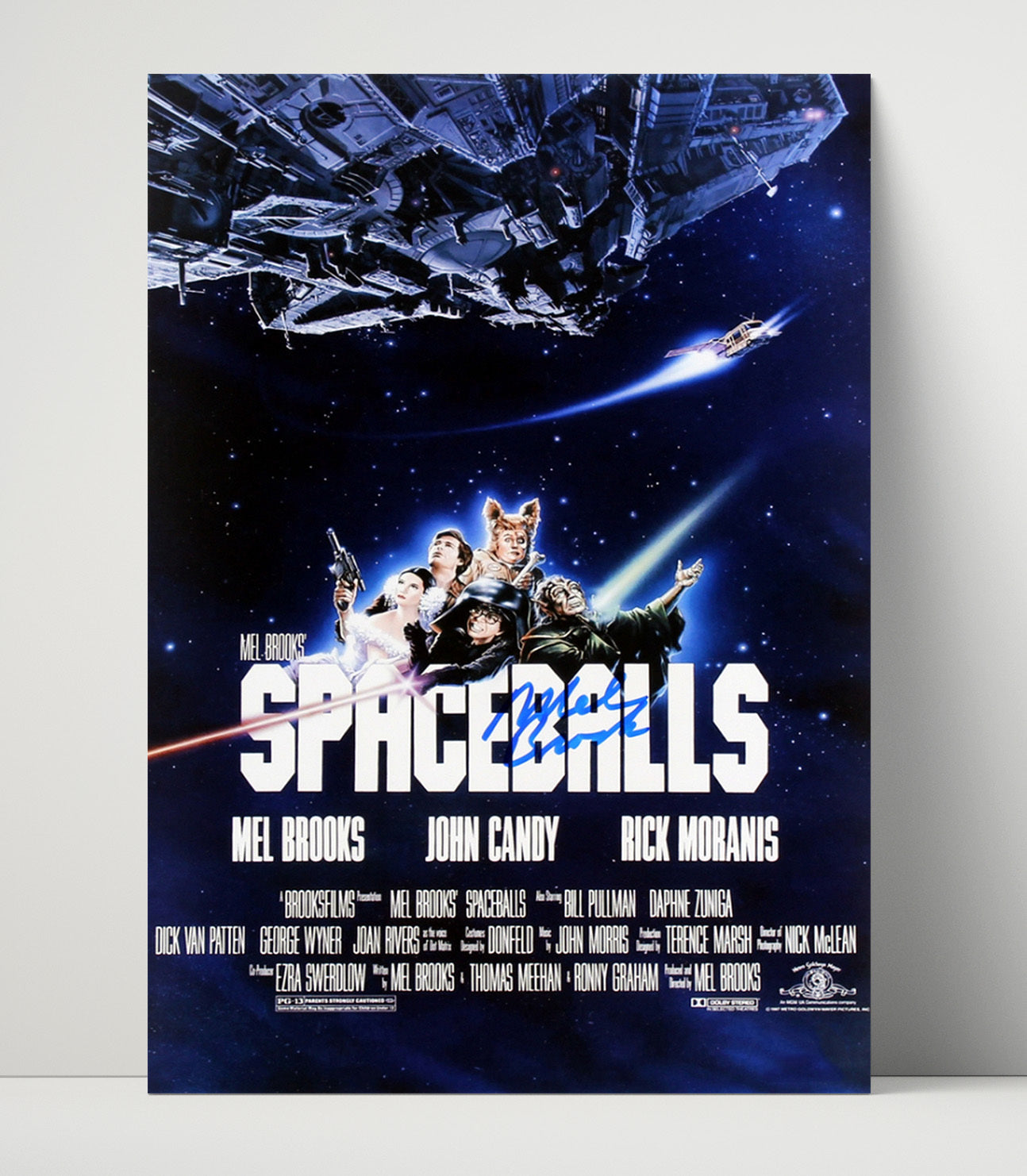 Spaceballs - Mel Brooks Yogurt Galactic Comedy Master movie wall art 16x20 Unframed Print