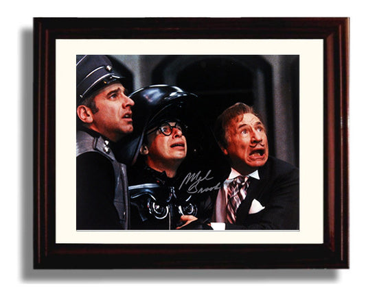 Spaceballs - Mel Brooks - President Skroob - Desk headset command room movie wall art 8x10 Beveled Frame