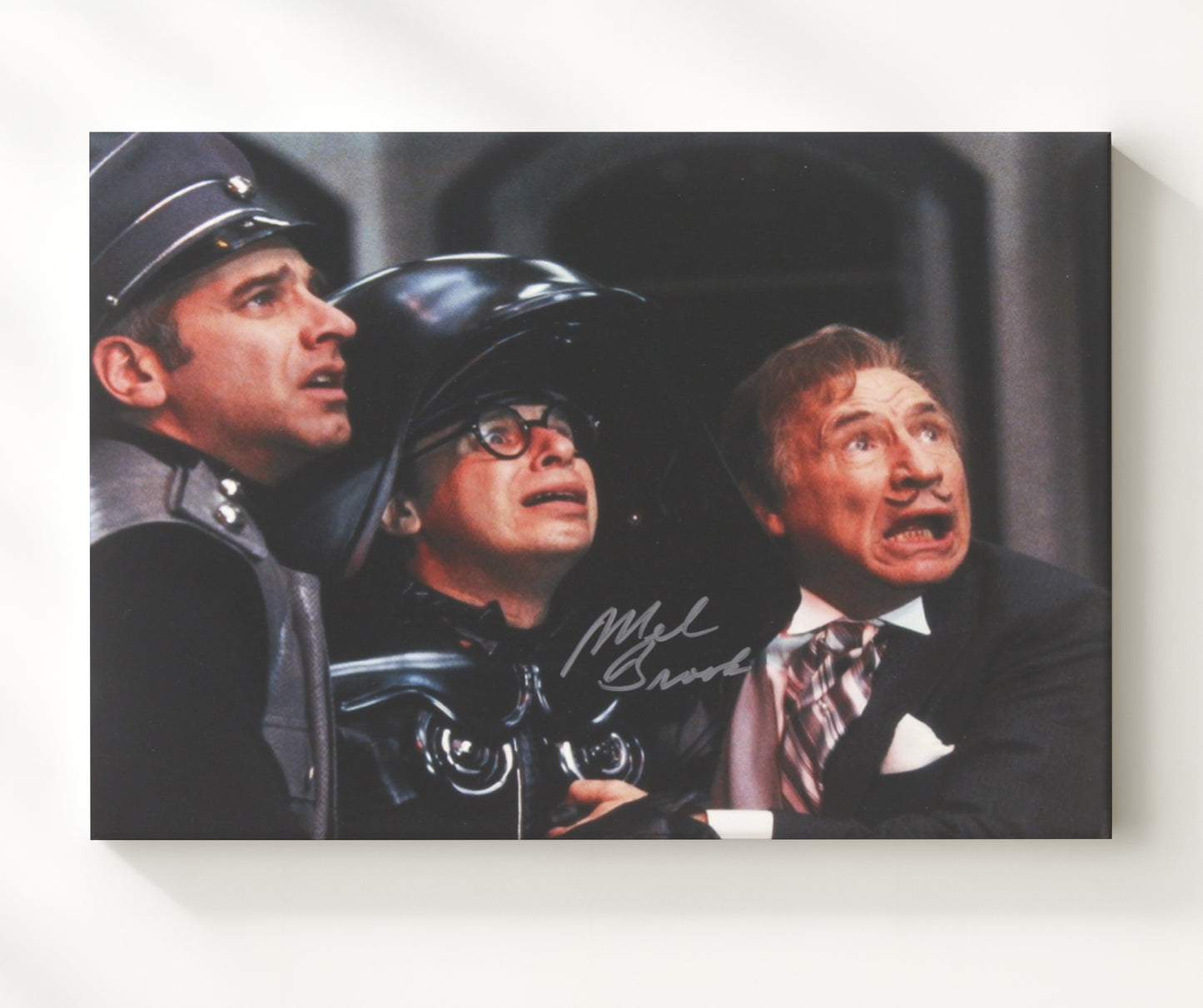 Spaceballs - Mel Brooks - President Skroob - Desk headset command room movie wall art 20x24 Canvas