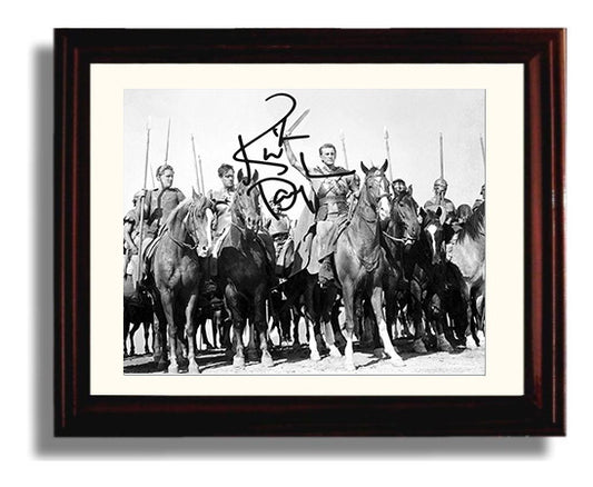 Spartacus - Kirk Douglas - Spartacus - Sword raised command charge movie wall art 8x10 Beveled Frame