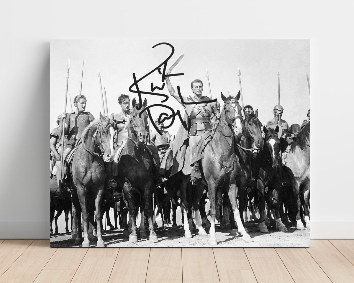 Spartacus - Kirk Douglas - Spartacus - Sword raised command charge movie wall art 16x20 Unframed Print