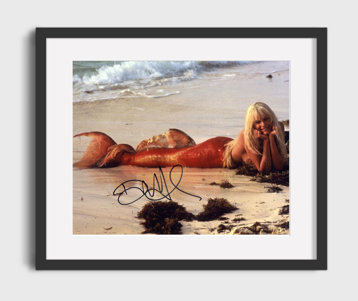 Splash - Daryl Hannah - Madison - Shoreline mermaid reveal movie wall art 16x20 Gallery Frame