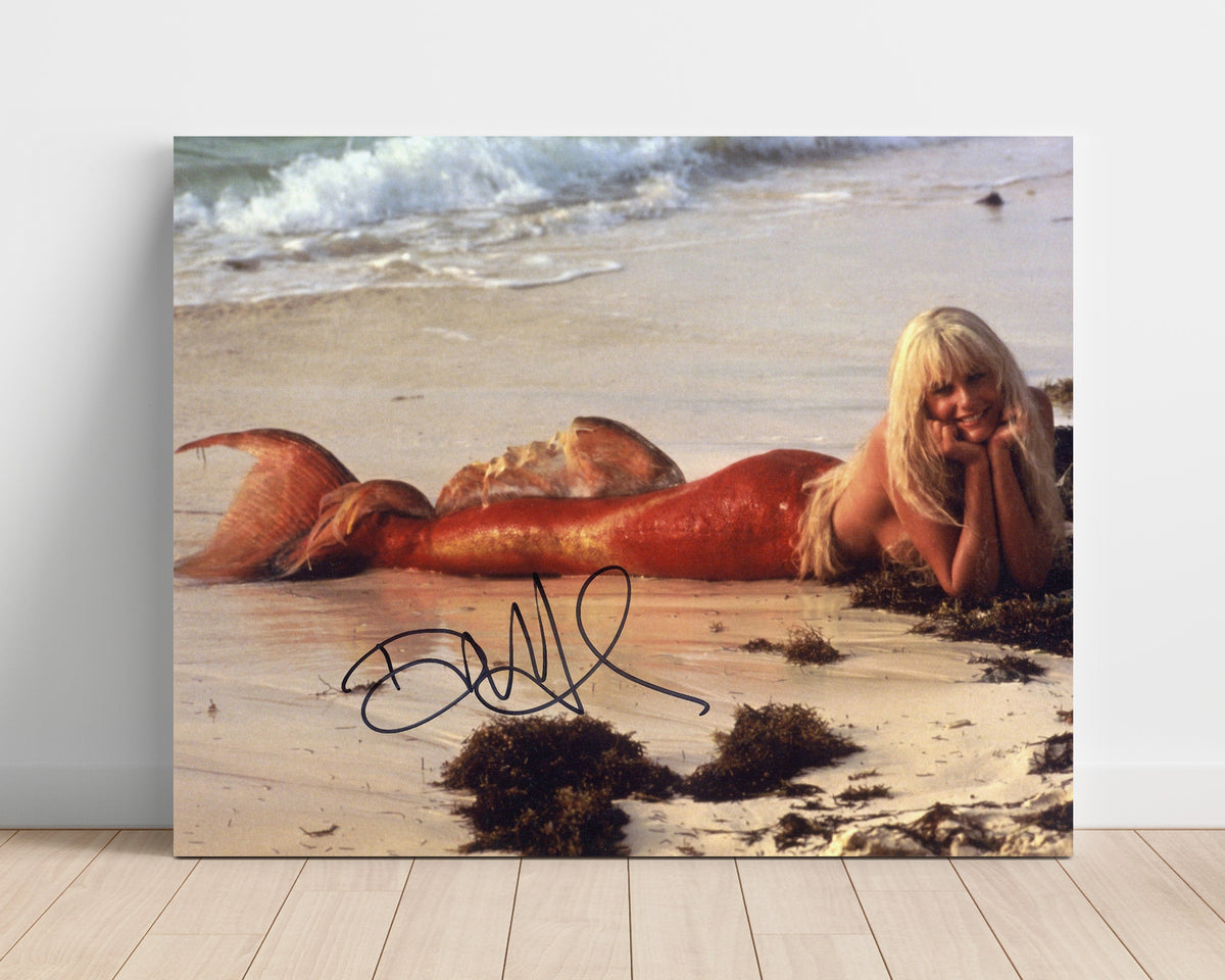 Splash - Daryl Hannah - Madison - Shoreline mermaid reveal movie wall art 16x20 Unframed Print