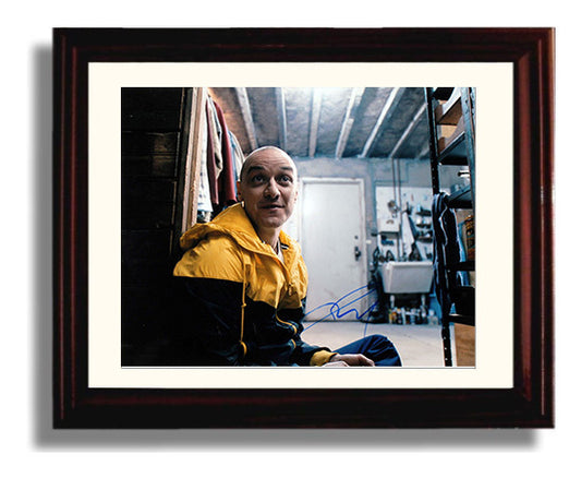 Split - James McAvoy - Kevin Wendell Crumb - Fractured identity tension movie wall art 8x10 Beveled Frame
