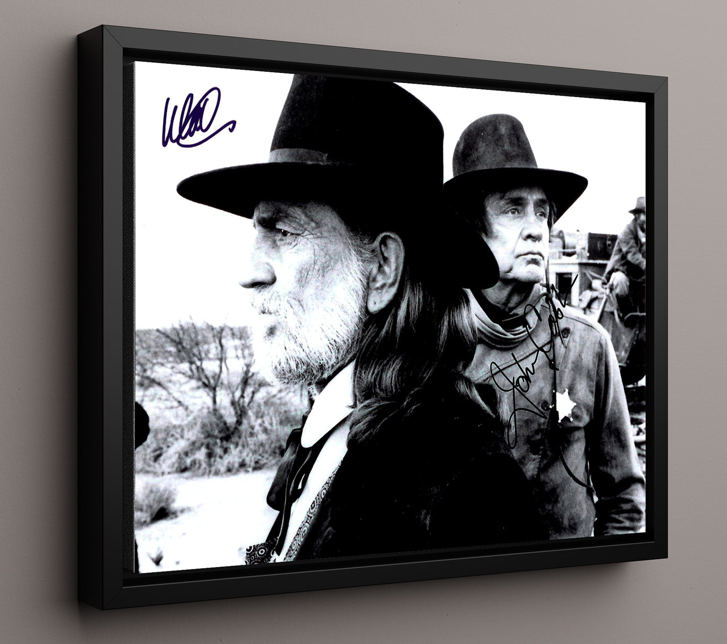 Stagecoach - John Wayne - Ringo - Western Justice Rides movie wall art 16x20 Framed Canvas