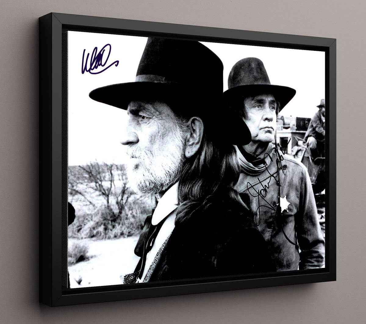 Stagecoach - John Wayne - Ringo - Western Justice Rides movie wall art 16x20 Framed Canvas