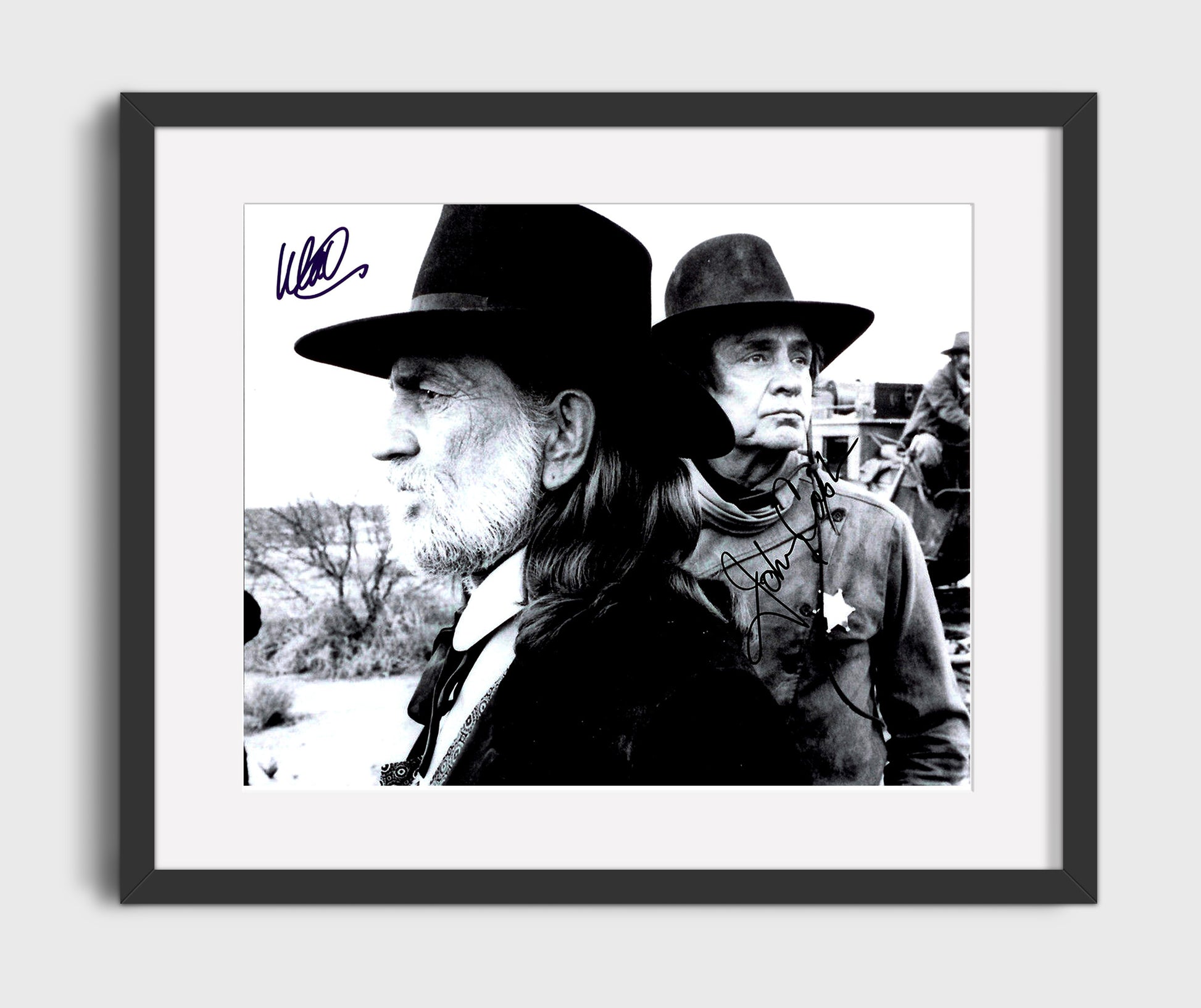 Stagecoach - John Wayne - Ringo - Western Justice Rides Vintage Movie Wall Art - 16x20 Gallery Frame movie decor