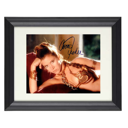 Star Wars - Carrie Fisher - Princess Leia - Blaster ready defiance movie wall art 16x20 Unframed Print