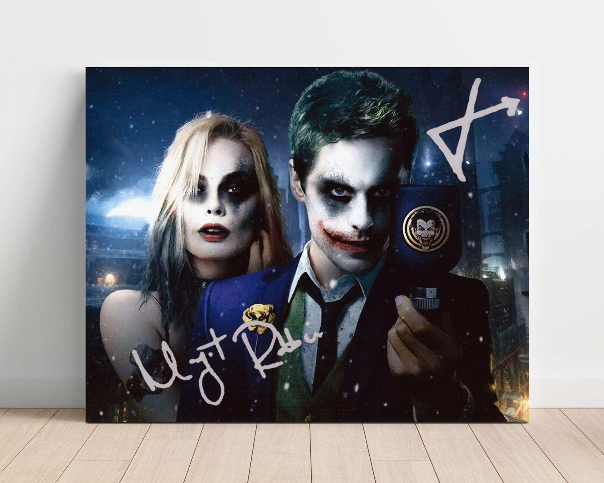Suicide Squad - Margot Robbie - Harley - and Jared Leto - Joker - Twisted Sweethearts Vintage Movie Wall Art - 16x20 Unframed Print movie decor