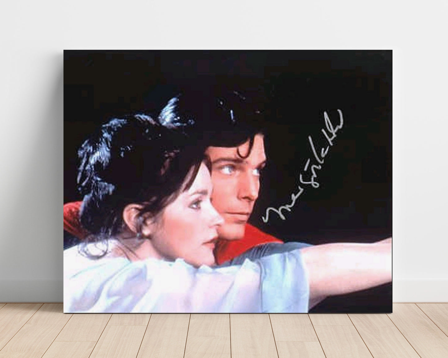 Superman - Christopher Reeve - Superman - and Margot Kidder - Lois - Flying Duo movie wall art 16x20 Unframed Print