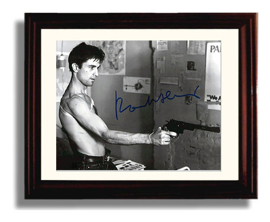 Taxi Driver - De Niro - Travis - Late Night Cab Confessions movie wall art 8x10 Beveled Frame