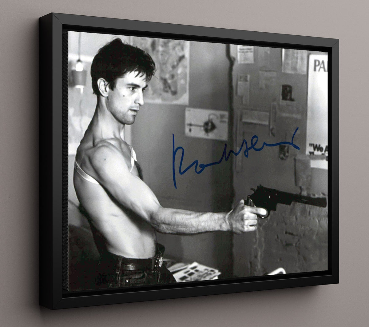 Taxi Driver - De Niro - Travis - Late Night Cab Confessions movie wall art 16x20 Gallery Frame