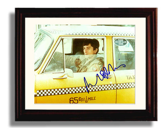 Taxi Driver - De Niro - Travis - You Talkin to Me movie wall art 8x10 Beveled Frame
