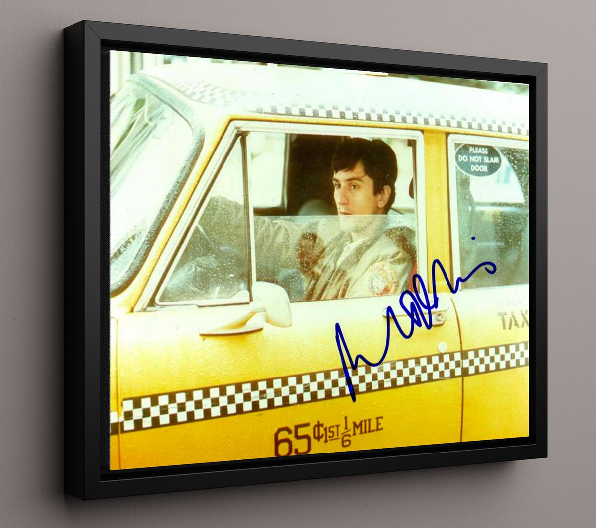 Taxi Driver - De Niro - Travis - You Talkin to Me movie wall art 16x20 Gallery Frame