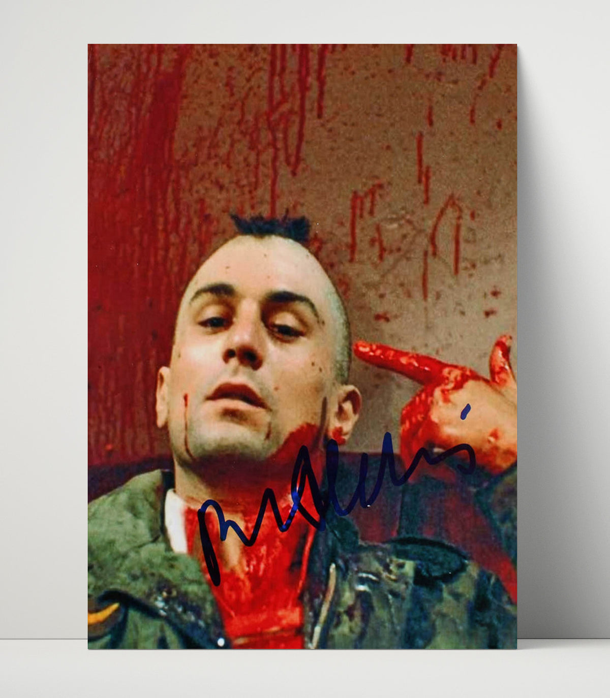 Taxi Driver - Robert De Niro - Travis Bickle - Blood Streak Breakdown movie wall art 16x20 Unframed Print