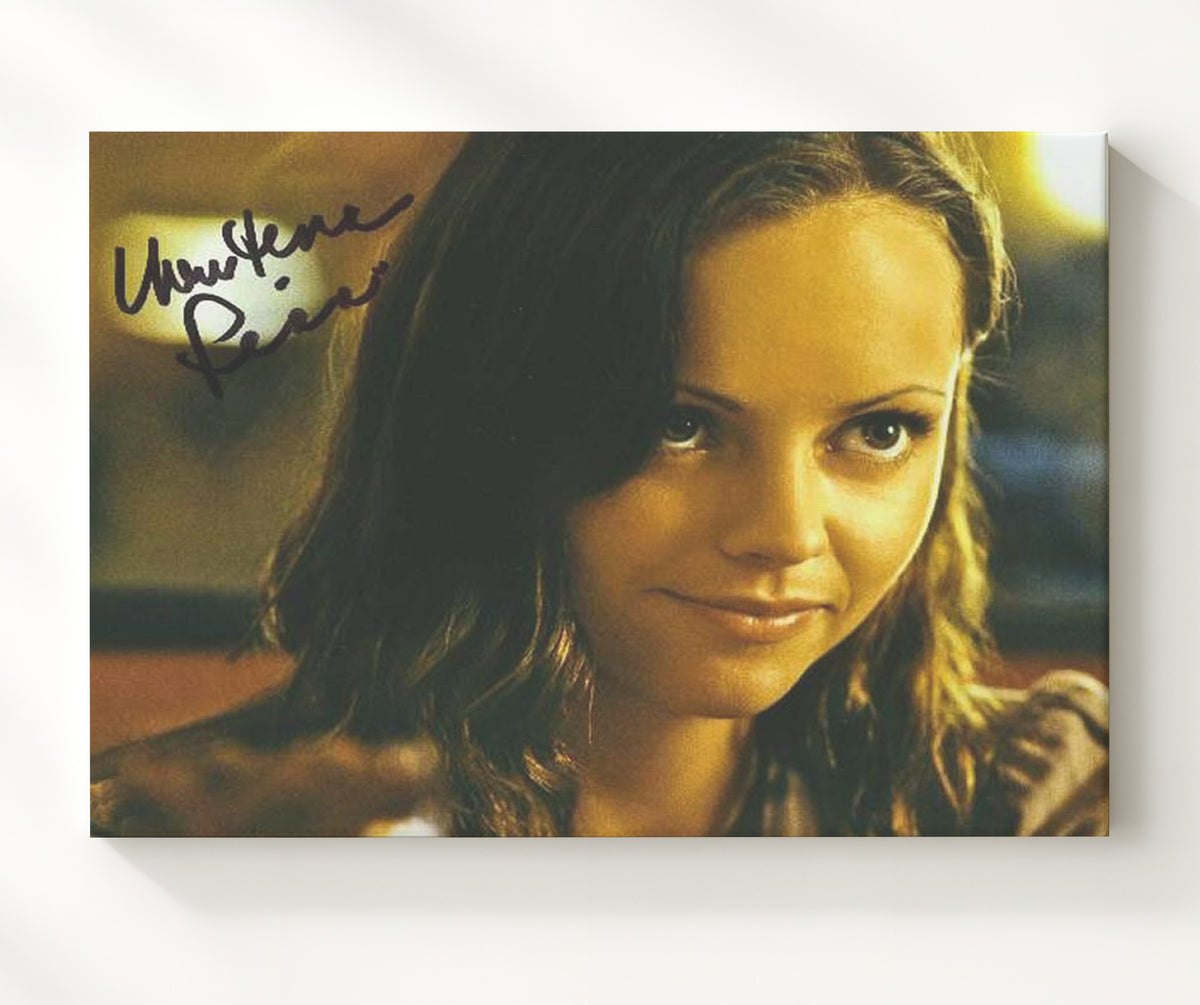 The Addams Family - Christina Ricci - Wednesday Addams - Deadpan gothic intensity movie wall art 20x24 Canvas