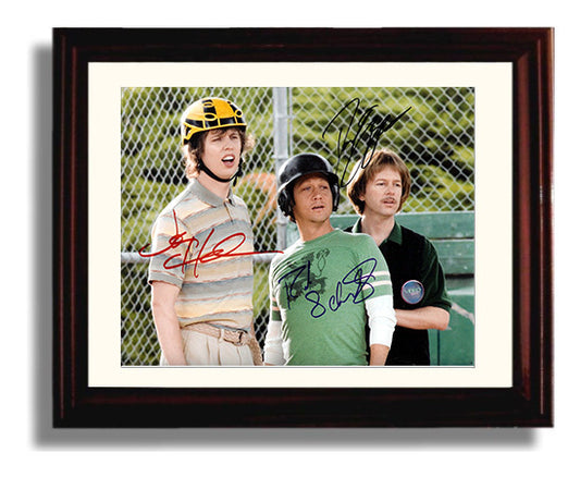 The Benchwarmers - Jon Heder - Clark - Helmeted dugout confusion movie wall art 8x10 Beveled Frame