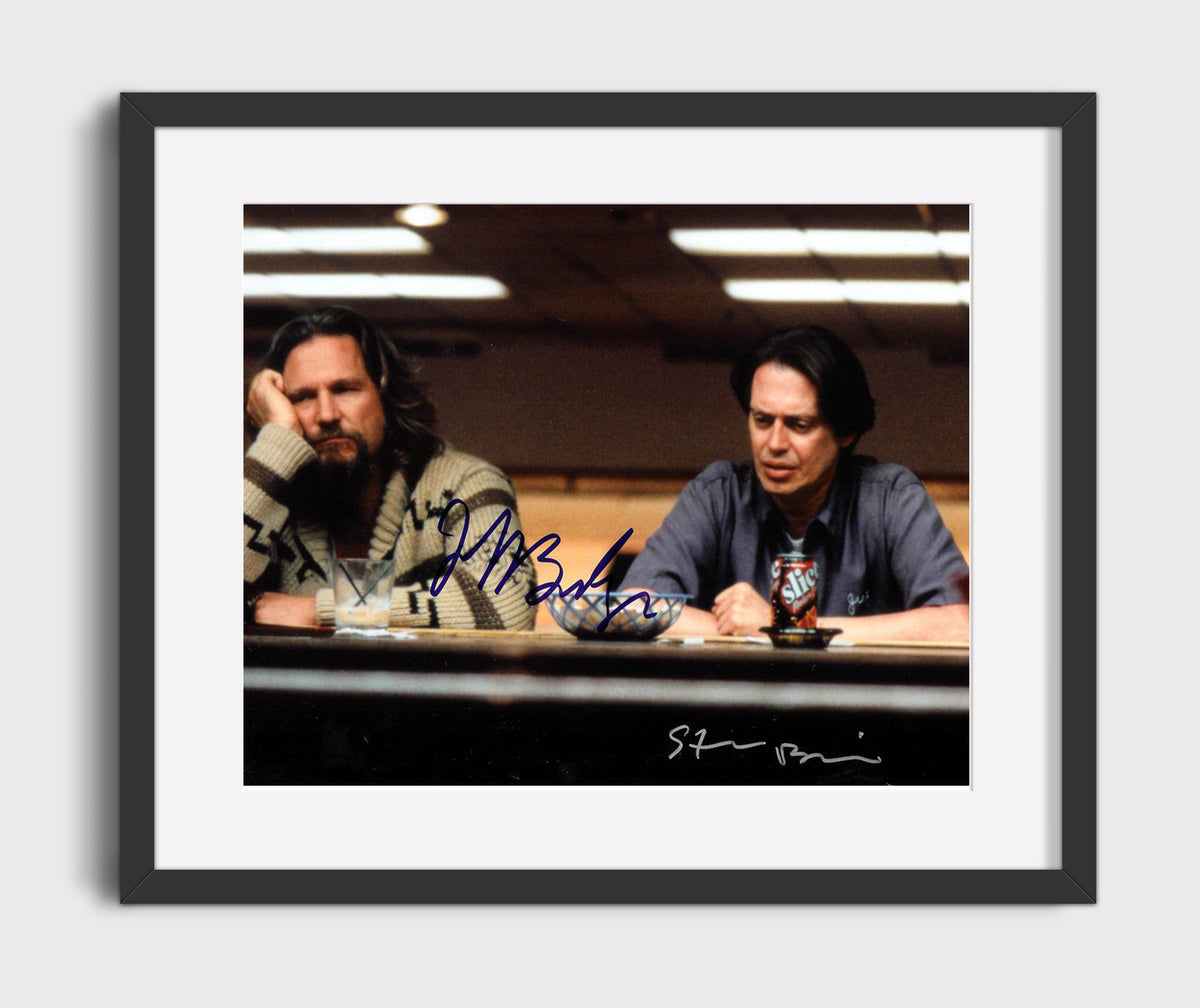 The Big Lebowski - Jeff Bridges - The Dude - Bowling alley reflection movie wall art 16x20 Gallery Frame
