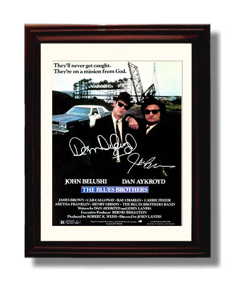 The Blues Brothers - Mission From God movie wall art 8x10 Beveled Frame