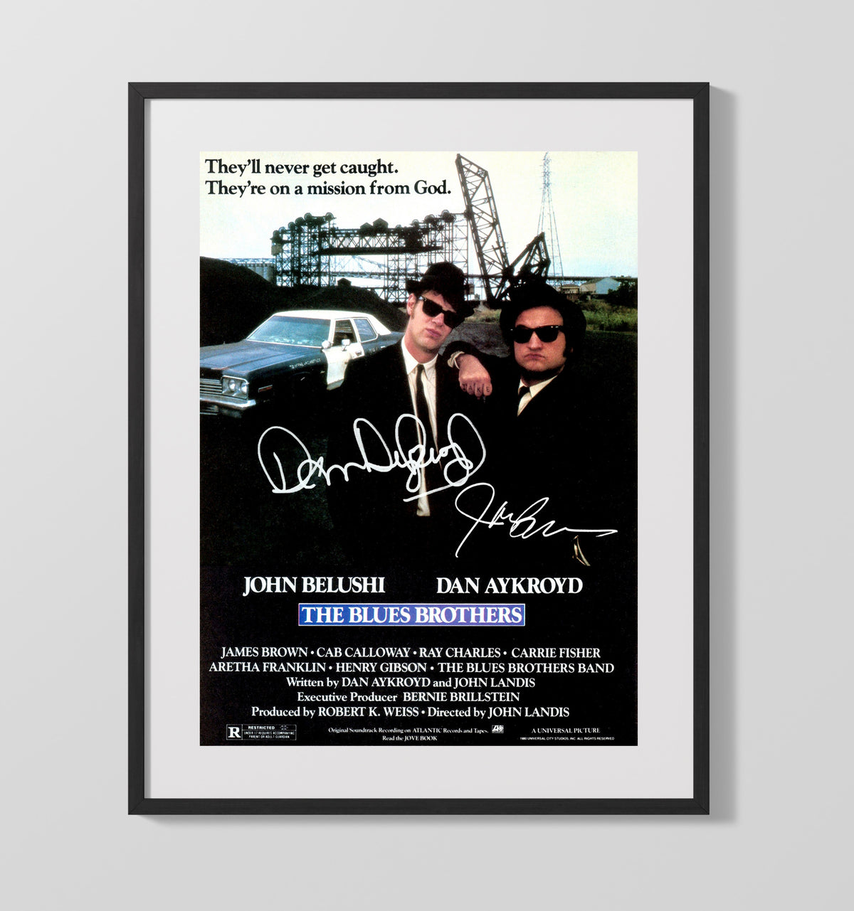 The Blues Brothers - Mission From God movie wall art 16x20 Gallery Frame