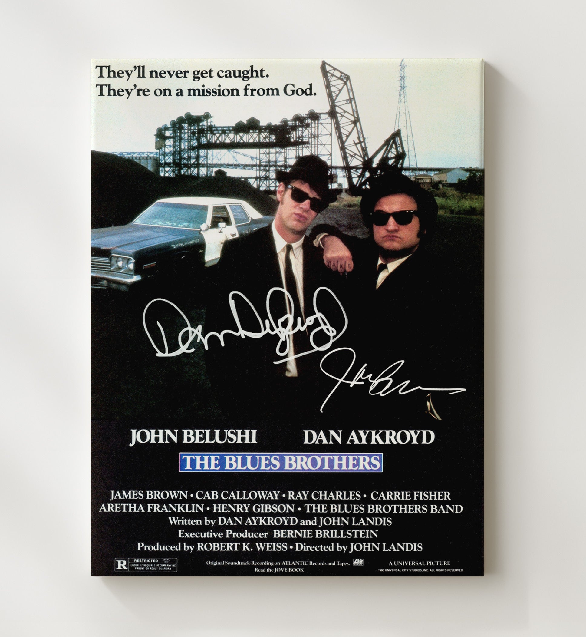 The Blues Brothers - Mission From God movie wall art 20x24 Canvas