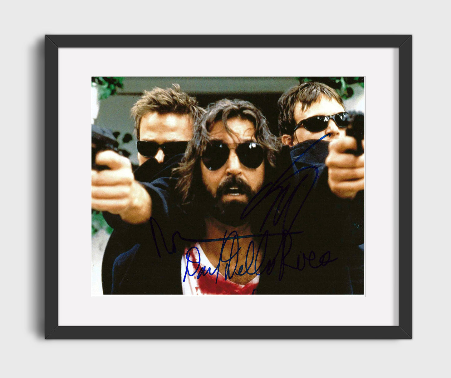 The Boondock Saints - Sean Patrick Flanery - Connor Mac - Manus - Apartment confrontation stare movie wall art 16x20 Gallery Frame