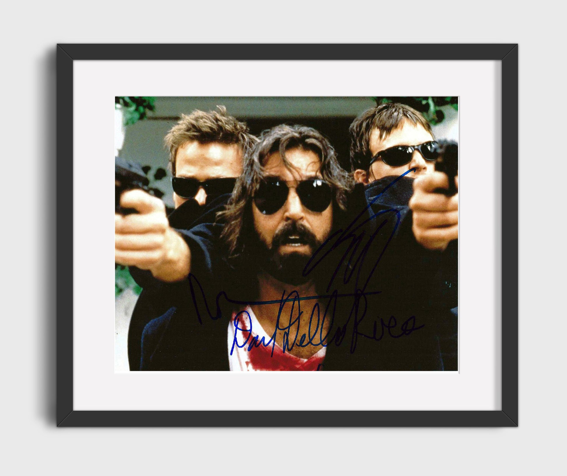 The Boondock Saints - Sean Patrick Flanery - Connor Mac - Manus - Apartment confrontation stare movie wall art 16x20 Gallery Frame