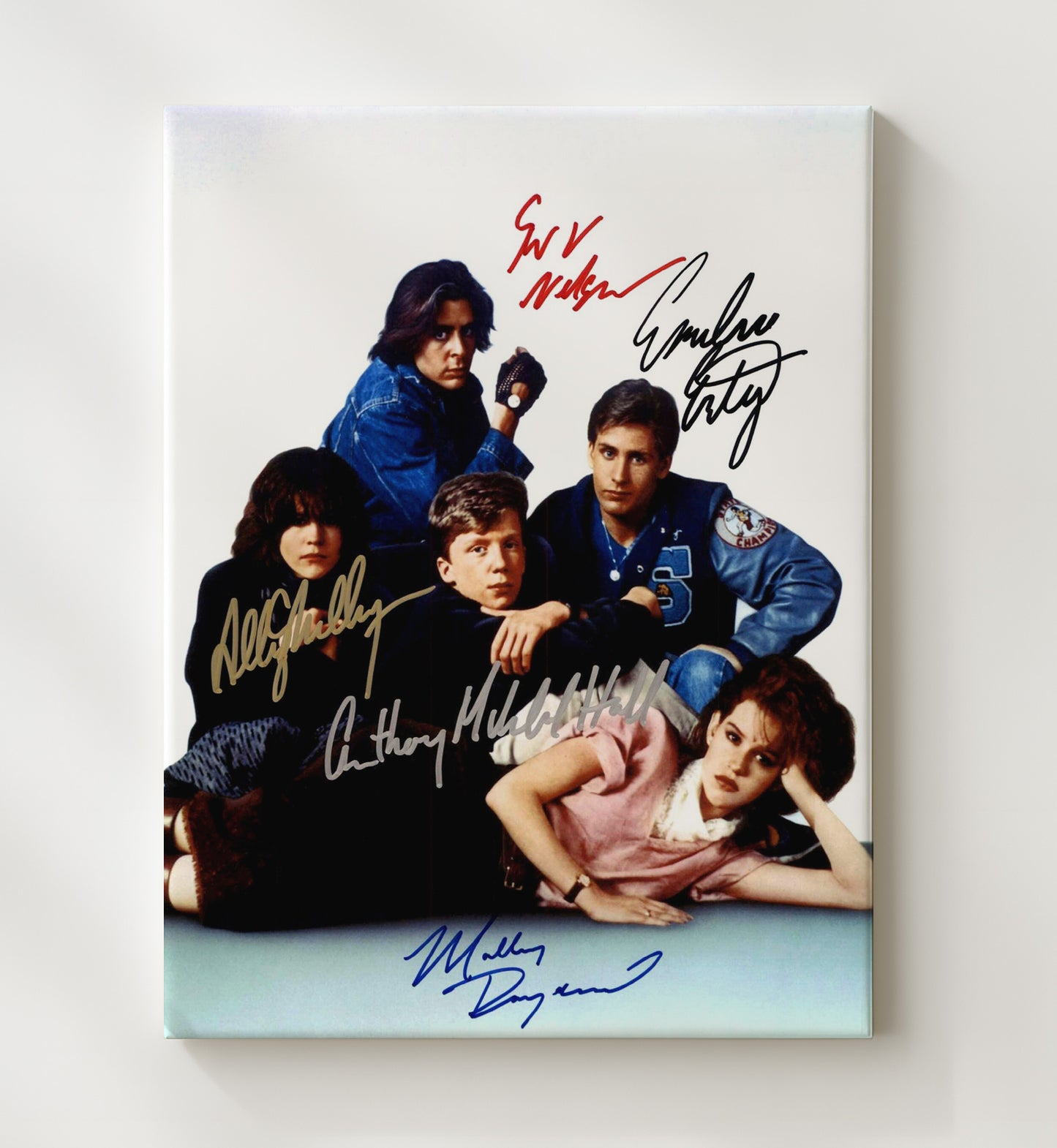 The Breakfast Club - Saturday Detention movie wall art 20x24 Canvas