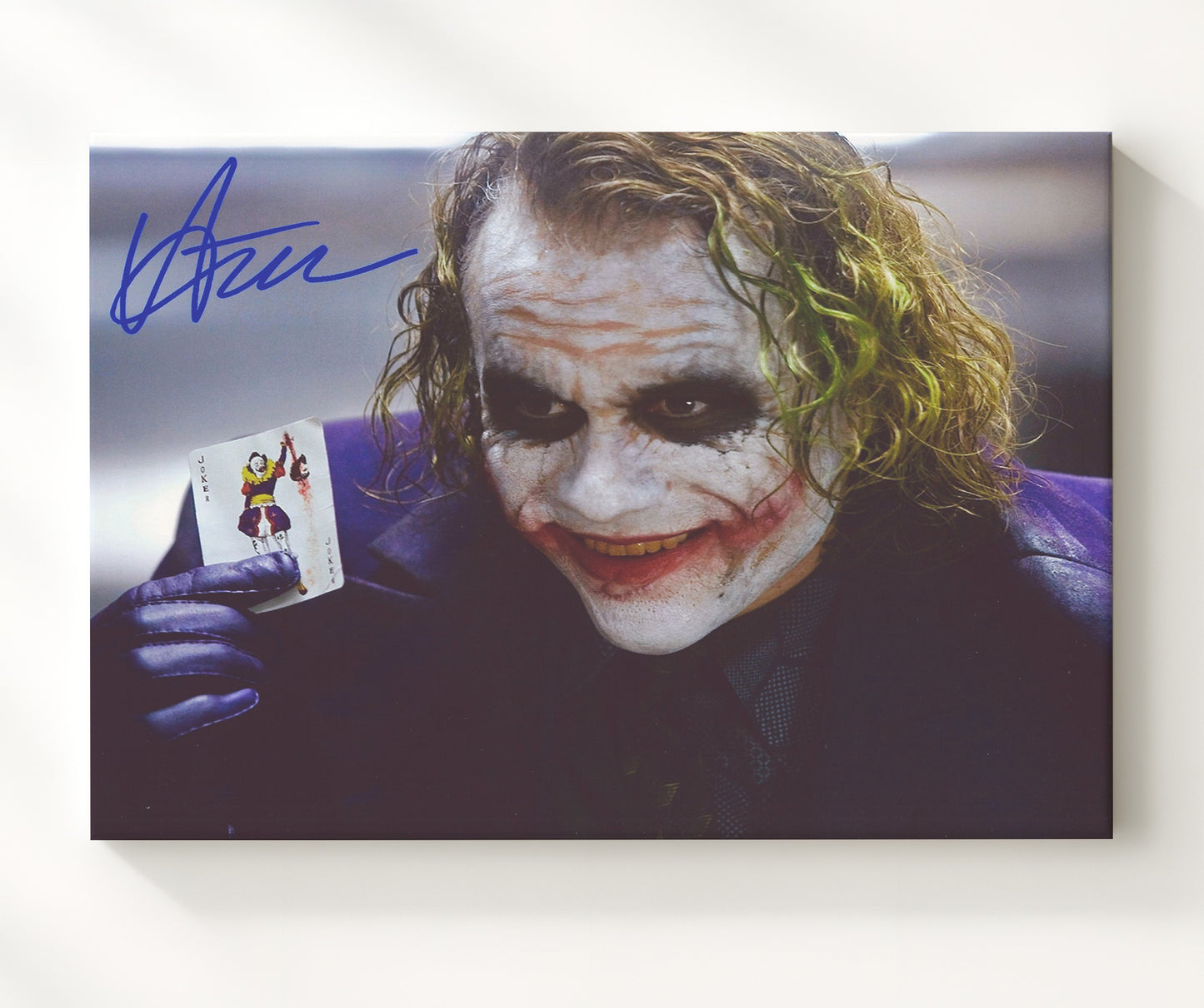 The Dark Knight - Heath Ledger - Why So Serious movie wall art 20x24 Canvas
