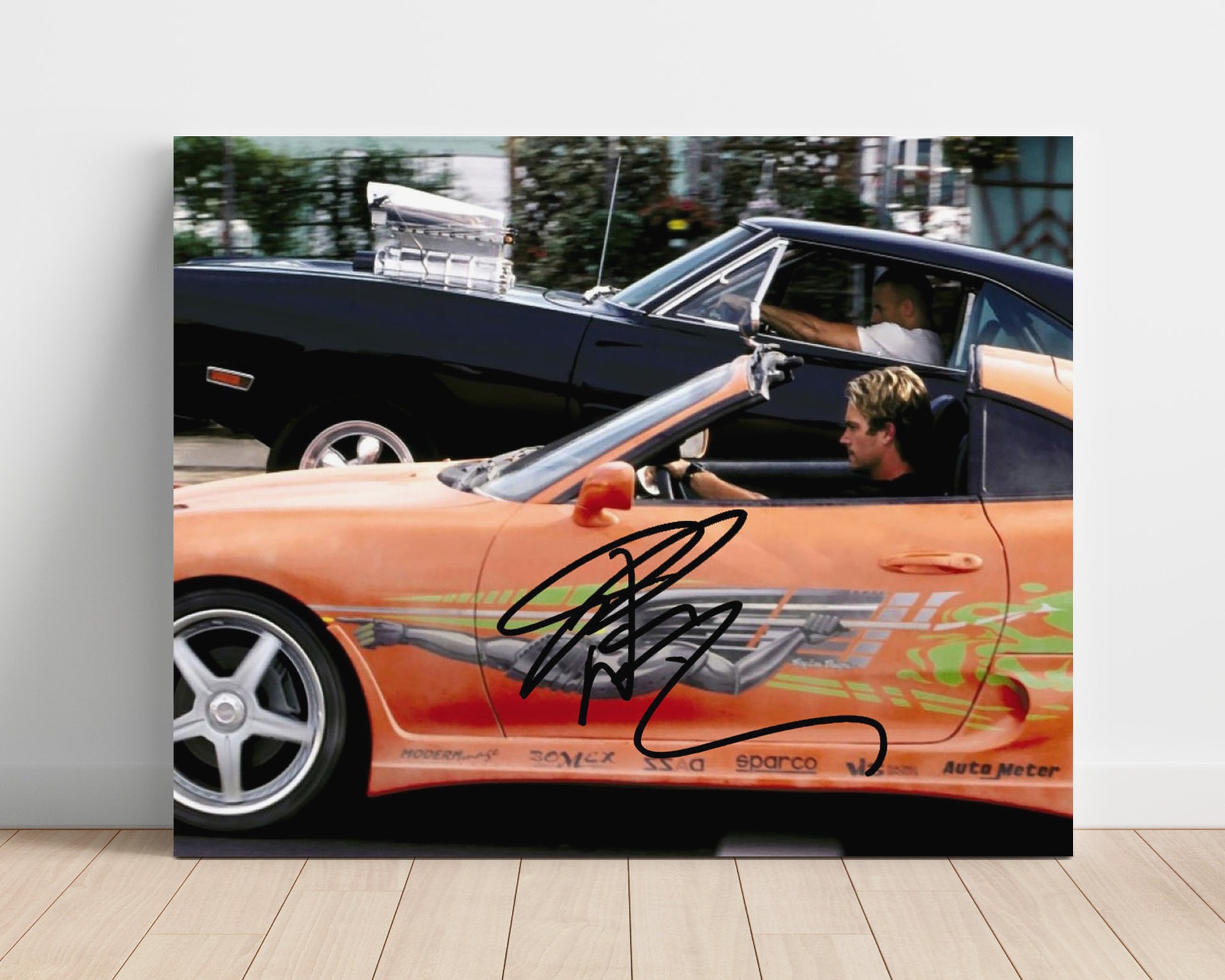 The Fast and the Furious - Paul Walker - Brian OConner - Street racer legacy movie wall art 16x20 Unframed Print