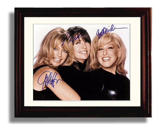 The First Wives Club - Bette Midler - Brenda - Reunion revenge smile movie wall art 8x10 Beveled Frame