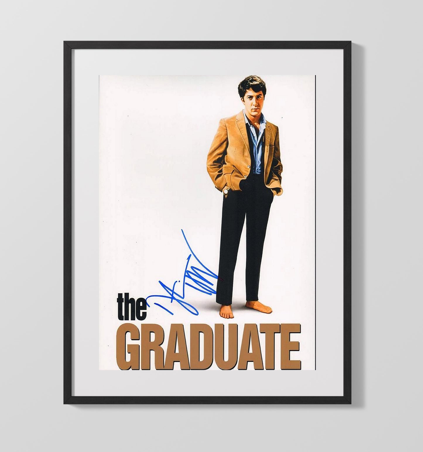 The Graduate - Dustin Hoffman - Benjamin Braddock - Awkward Rebel Energy movie wall art 16x20 Gallery Frame
