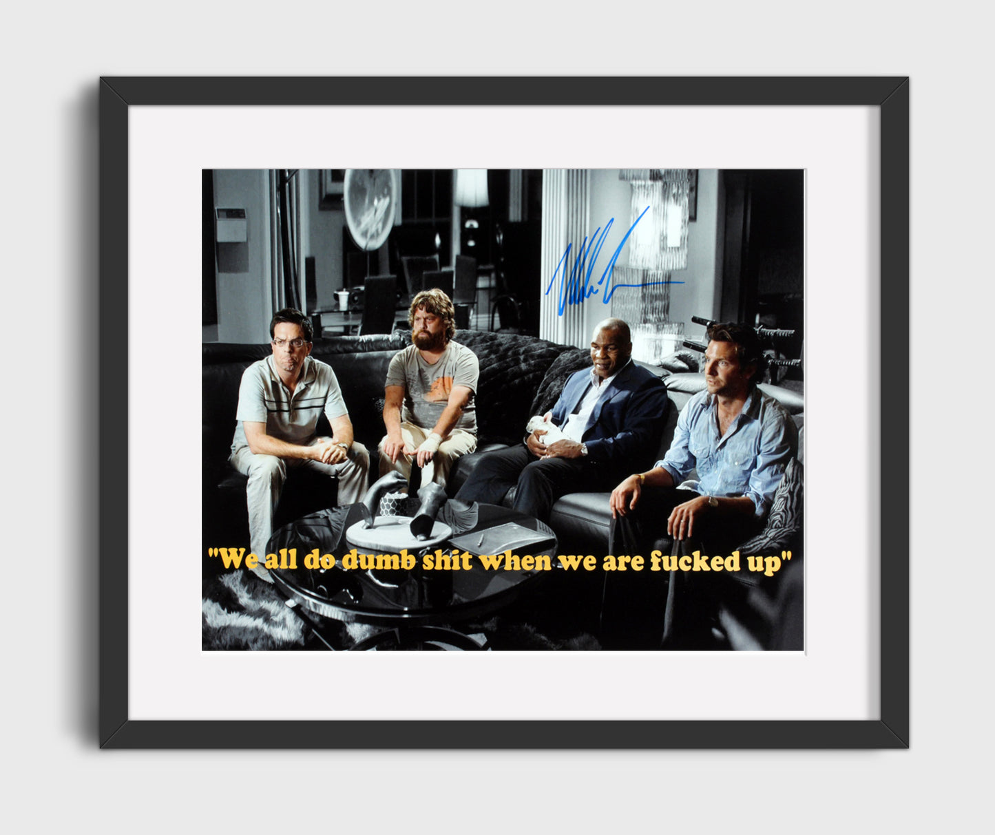 The Hangover - Mike Tyson - Himself - Living room group movie wall art 16x20 Gallery Frame