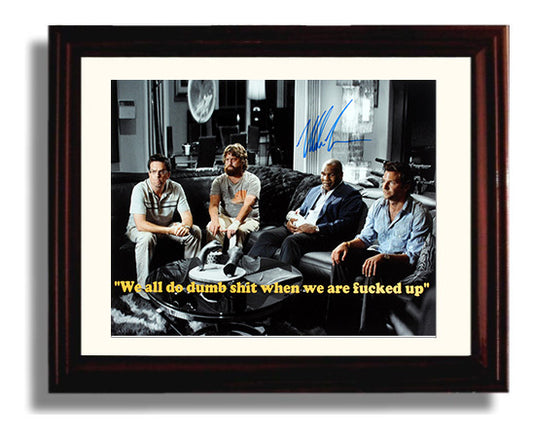 The Hangover - Mike Tyson - Himself - Living room group movie wall art 8x10 Beveled Frame