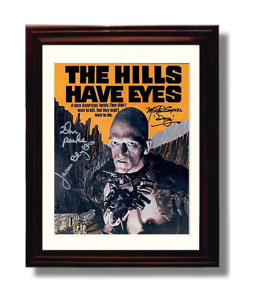 The Hills Have Eyes - Mutant Desert Stare Down movie wall art 8x10 Beveled Frame