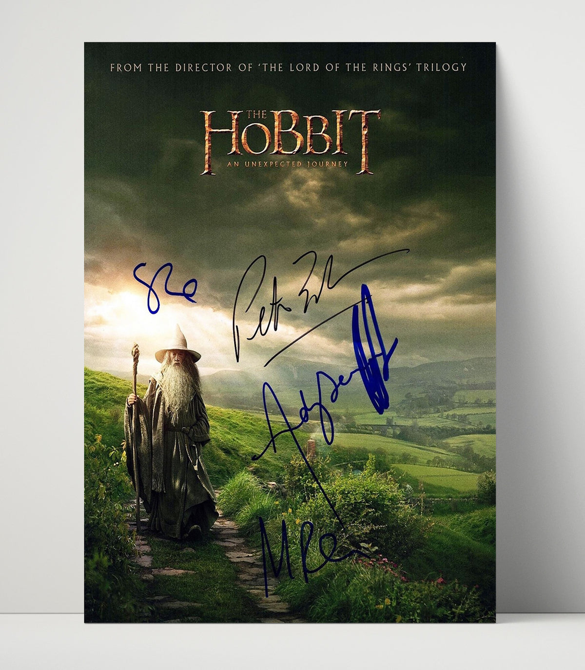 The Hobbit - Ian McKellen - Gandalf - Shire Path Journey movie wall art 16x20 Unframed Print