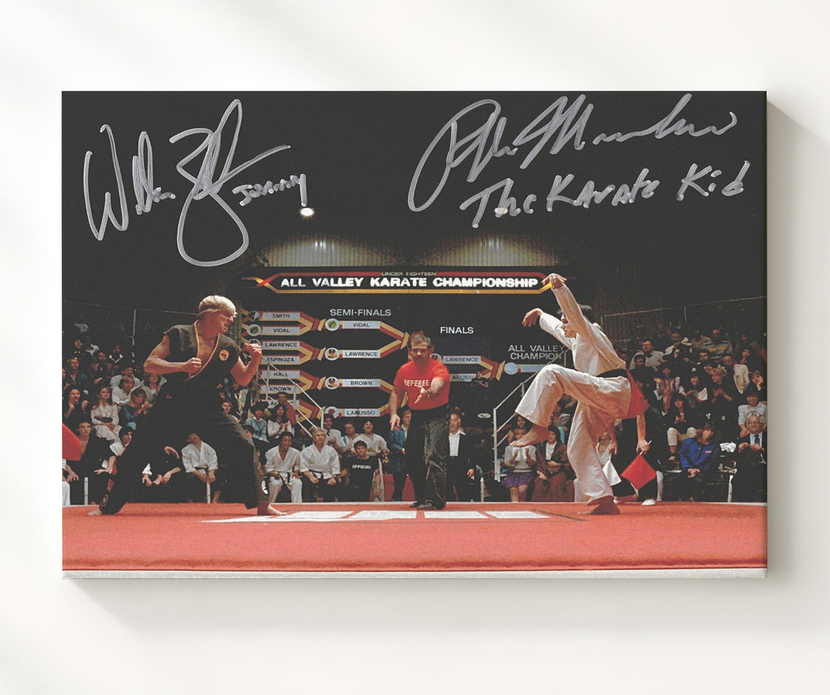 The Karate Kid - Cast - All Valley Showdown movie wall art 20x24 Canvas