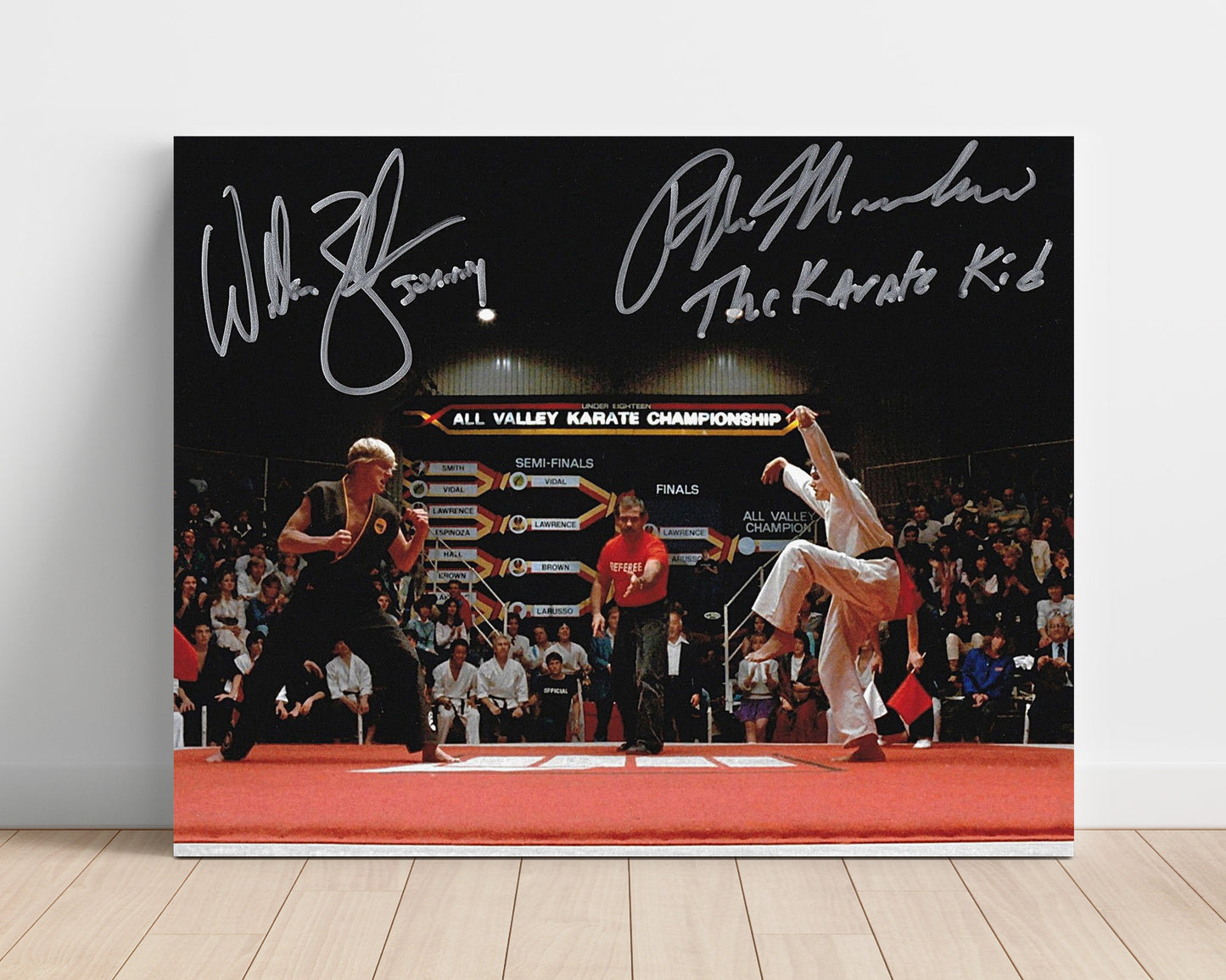 The Karate Kid - Cast - All Valley Showdown Vintage Movie Wall Art - 16x20 Unframed Print movie decor