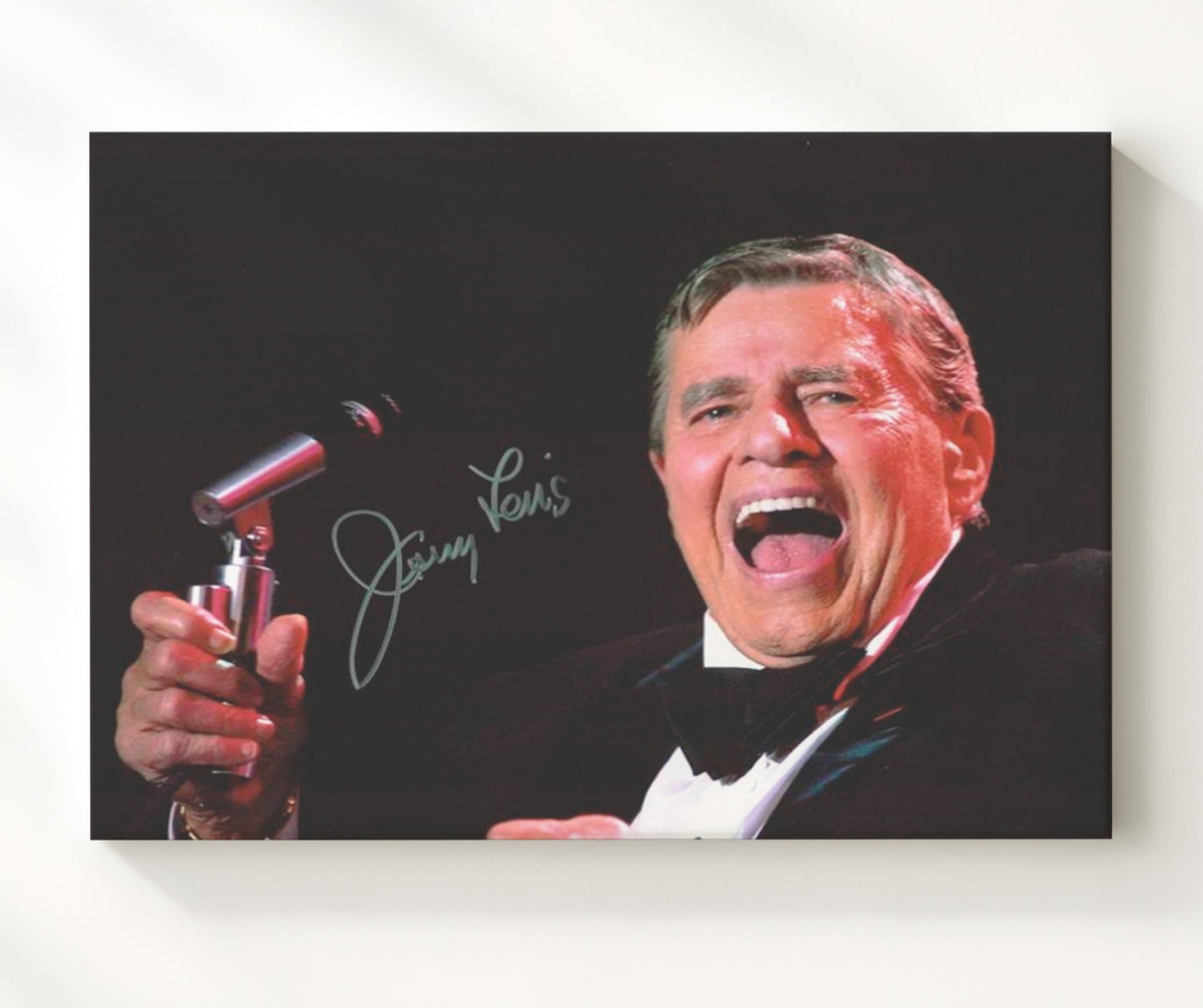 The King of Comedy - Jerry Lewis - Jerry Langford - Stage intensity movie wall art 8x10 Beveled Frame
