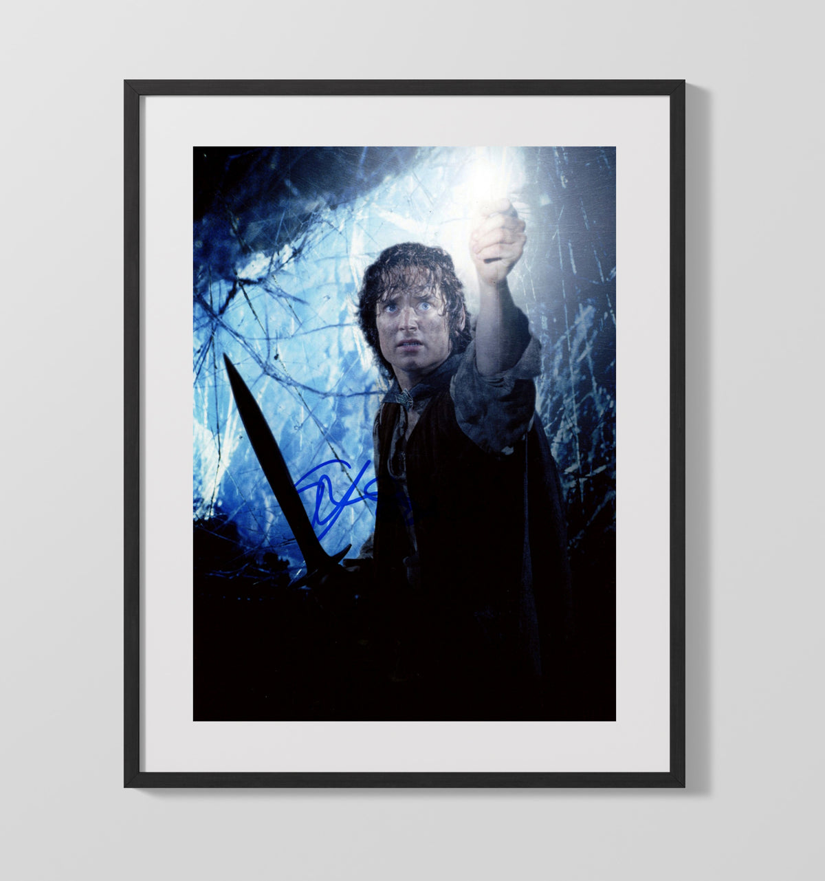 The Lord of the Rings - Elijah Wood - Frodo Baggins - Ring Bearer Resolve movie wall art 16x20 Gallery Frame