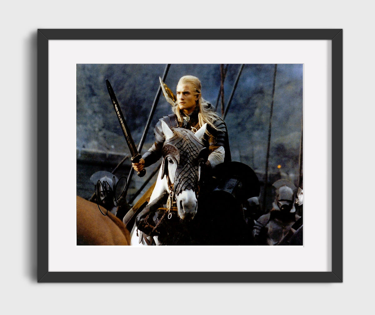 The Lord of the Rings - Orlando Bloom - Legolas - Elven battle precision movie wall art 16x20 Gallery Frame