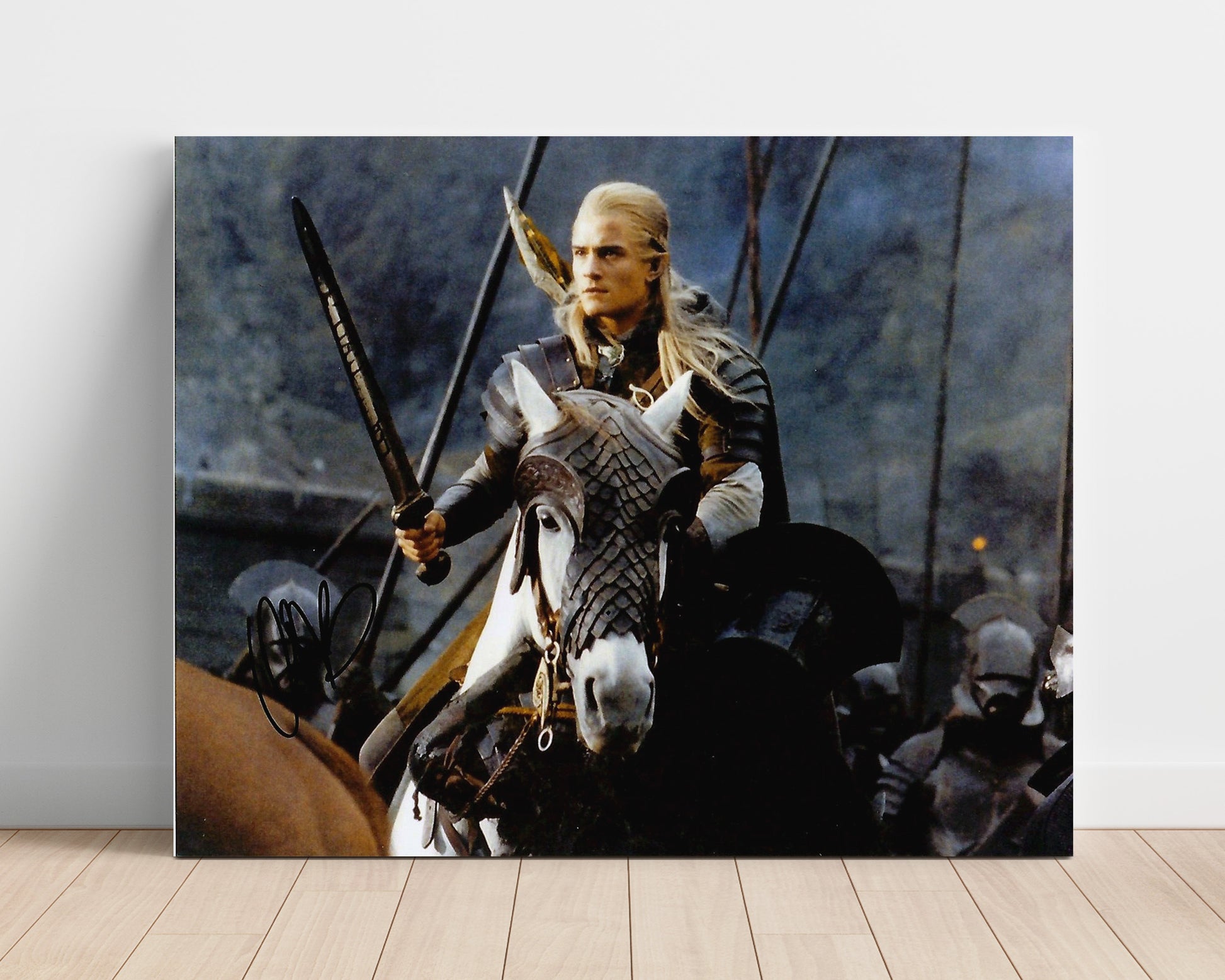 The Lord of the Rings - Orlando Bloom - Legolas - Elven battle precision Vintage Movie Wall Art - 16x20 Unframed Print movie decor