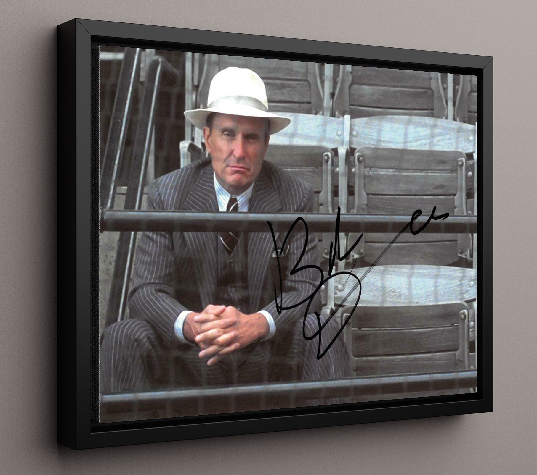 The Natural - Duvall - Pop Fisher - Faith in the Kid Vintage Movie Wall Art - 16x20 Framed Canvas movie decor
