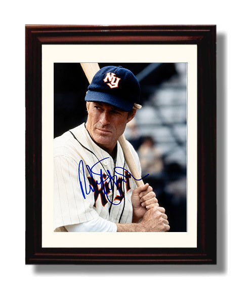 The Natural - Robert Redford - Roy Hobbs Batter Focus movie wall art 8x10 Beveled Frame