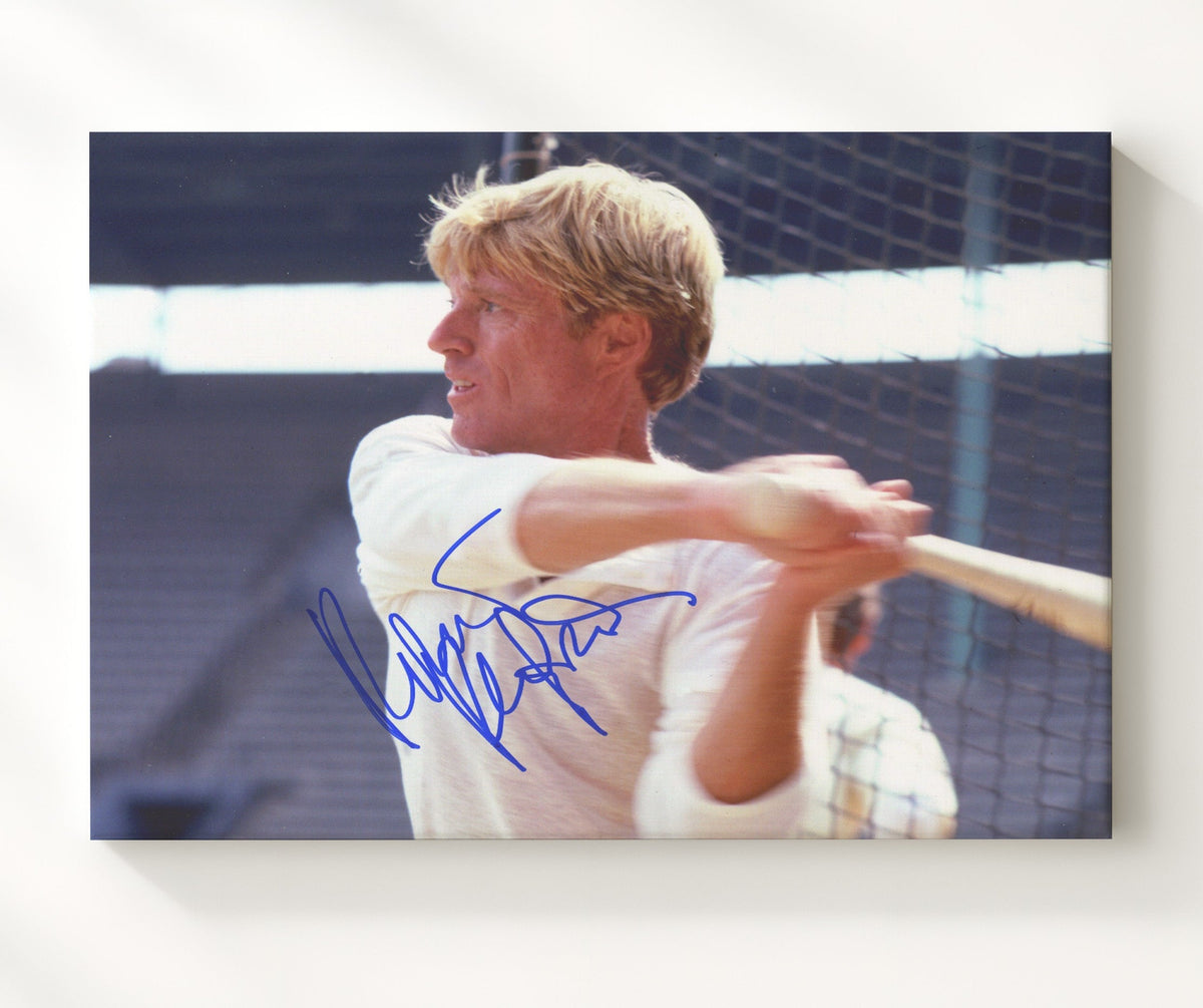 The Natural - Robert Redford - Roy Hobbs - Batting Practice Swing movie wall art 8x10 Beveled Frame