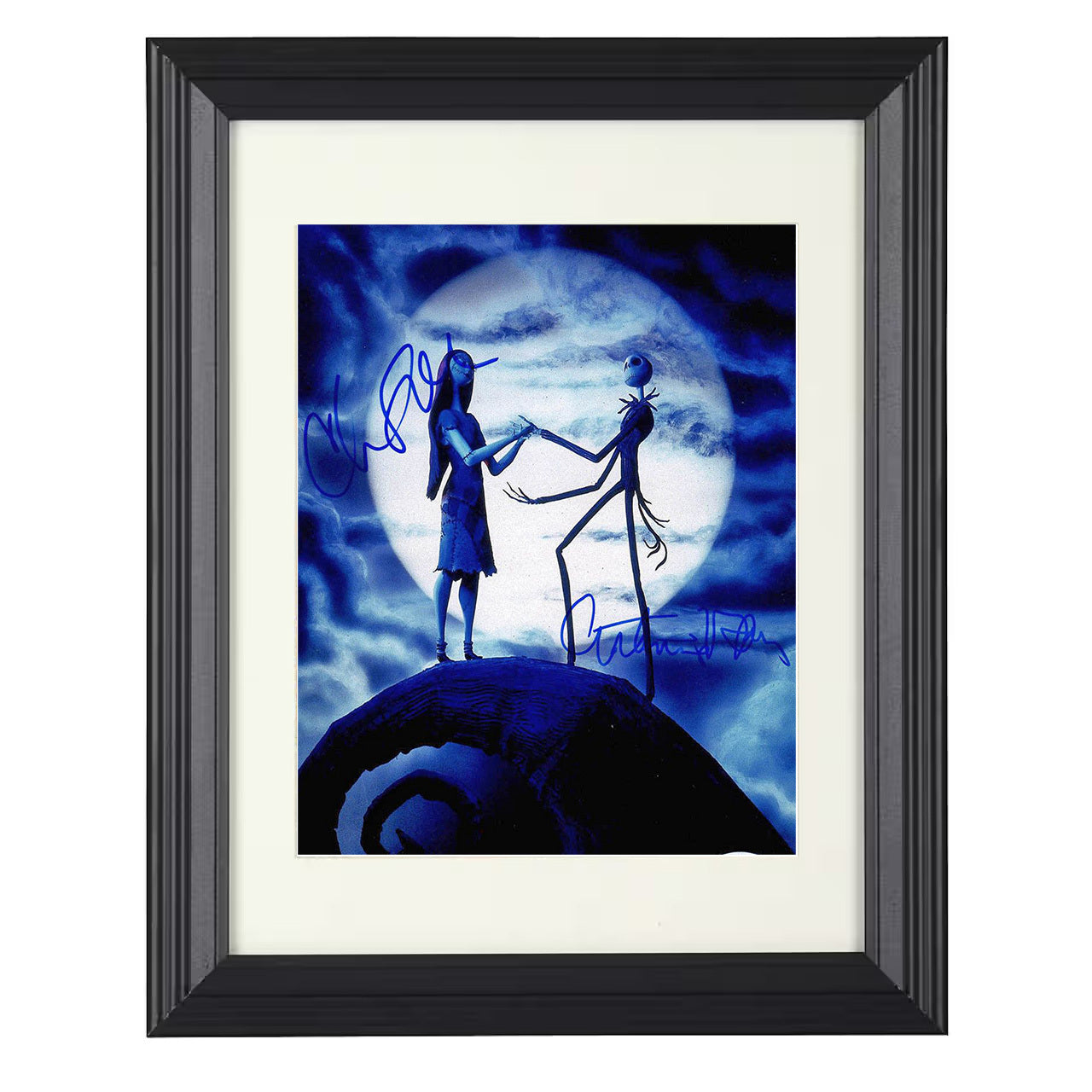 The Nightmare Before Christmas – Gothic Romance – 8x10 black beveled framed movie wall art
