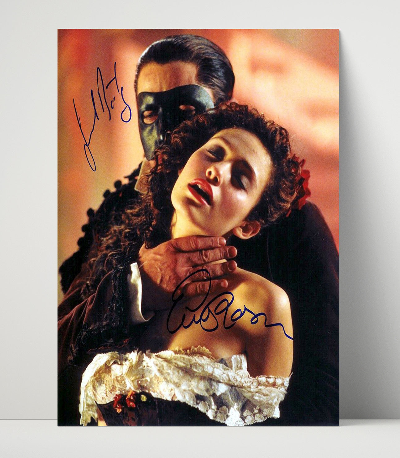 The Phantom of the Opera - Masked Phantom Romantic Gothic Embrace movie wall art 16x20 Unframed Print